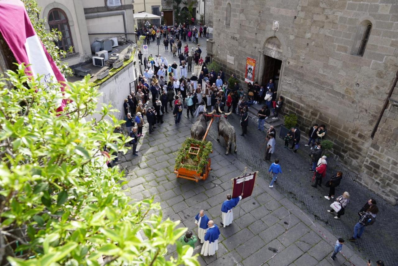 Appartamento Piazza Santa Maria Nuova Viterbo Eksteriør billede